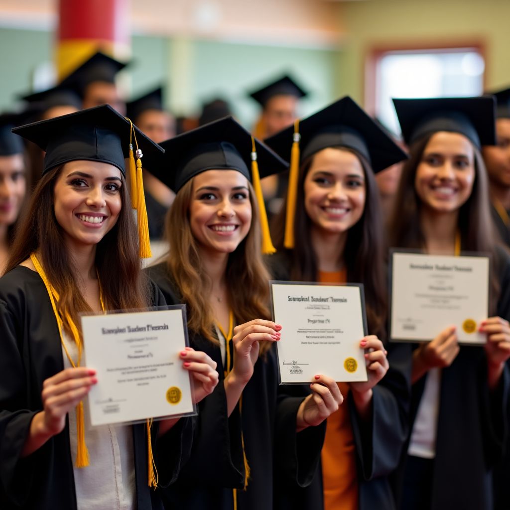 Evento de graduación en Quito