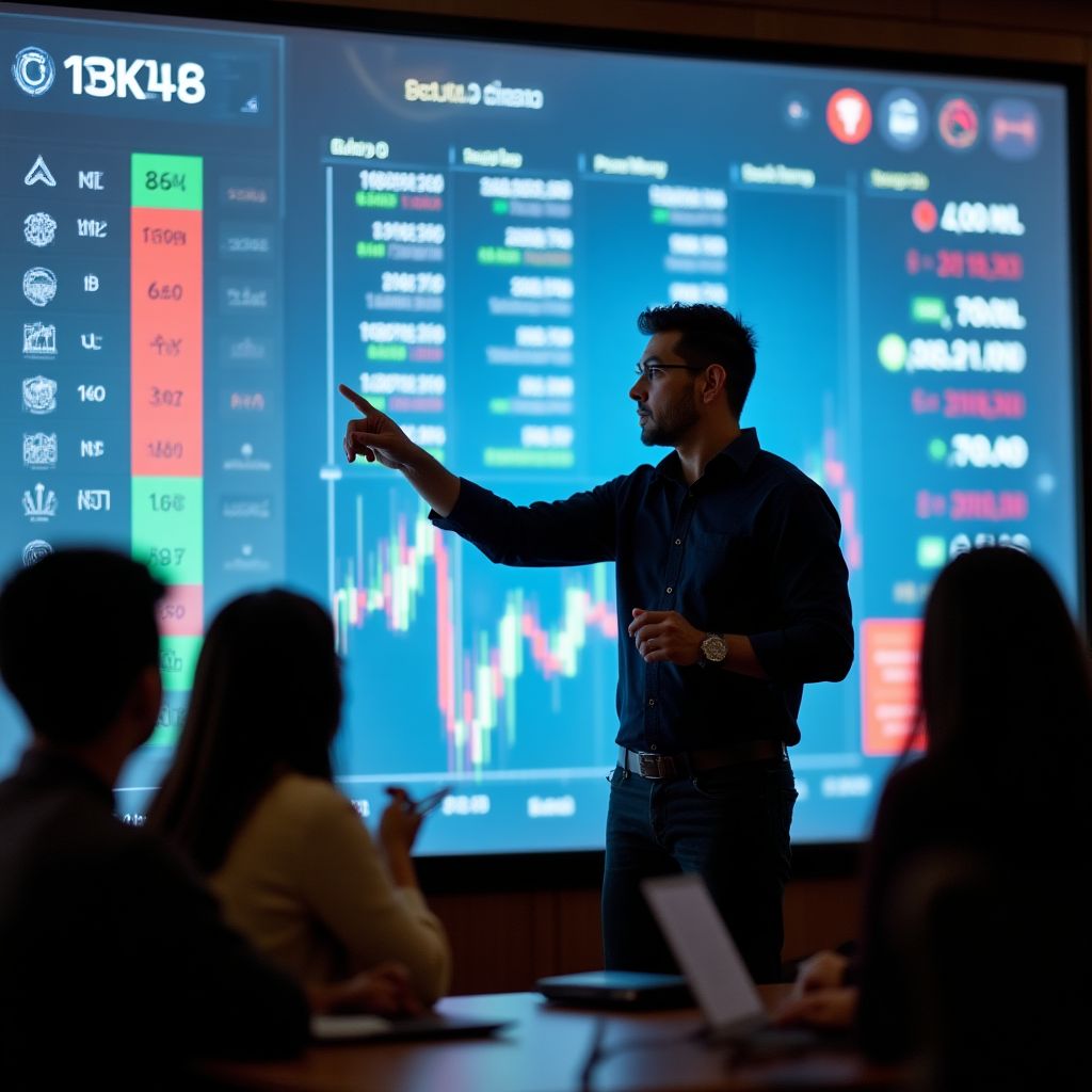 Sesión de trading en vivo en Quito