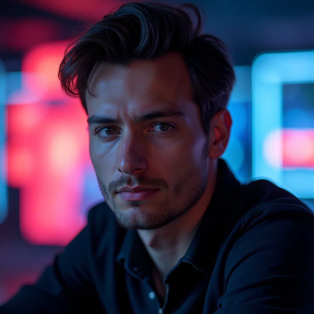 Retrato de Carlos Ríos, instructor de trading