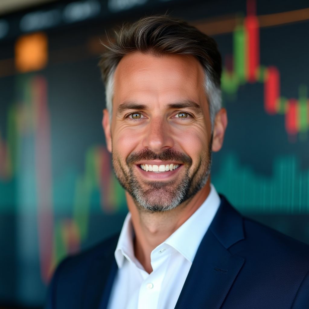 Retrato de Javier Morales, instructor de trading
