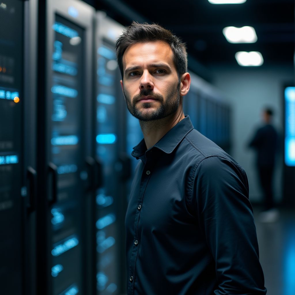 Retrato de Marco Castillo, Jefe de Tecnología